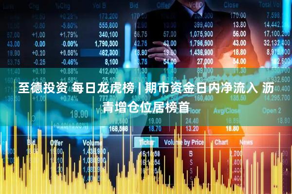 至德投资 每日龙虎榜 | 期市资金日内净流入 沥青增仓位居榜首